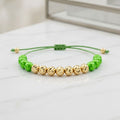 Green Glow - Pulsera Tejida