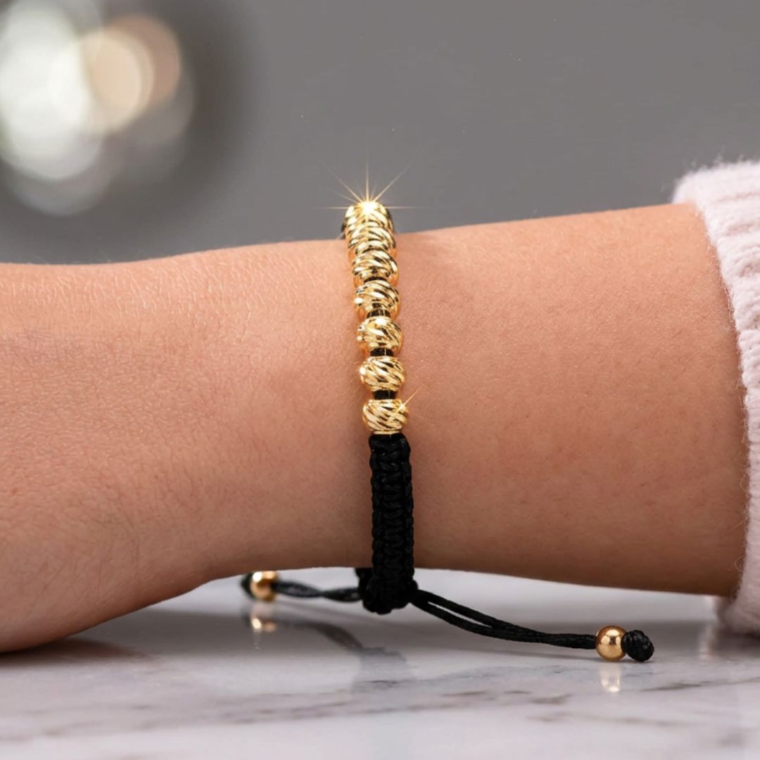 Dominus Black - Pulsera Tejida