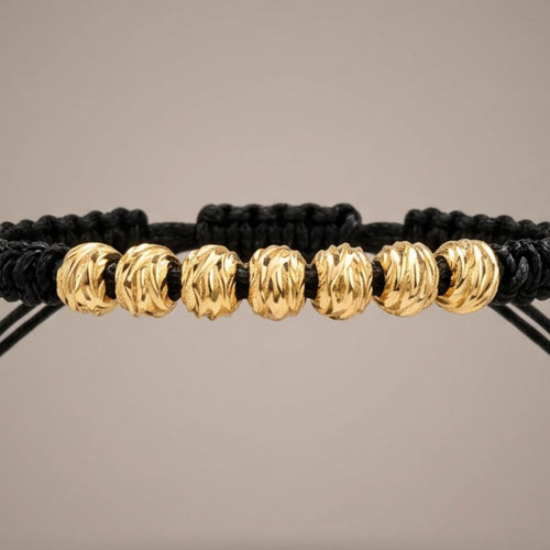 Dominus Black - Pulsera Tejida