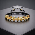 Golden Eclipse - Pulsera Tejida