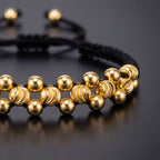 Golden Eclipse - Pulsera Tejida