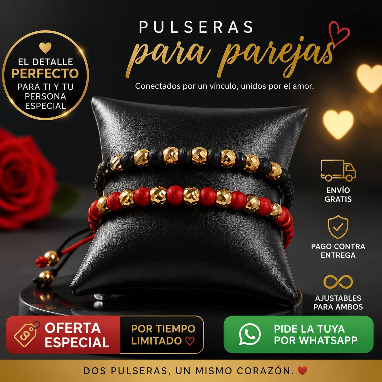pulsera para parejas