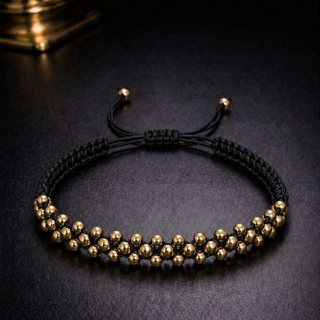 Azure Luxe - Pulsera Tejida