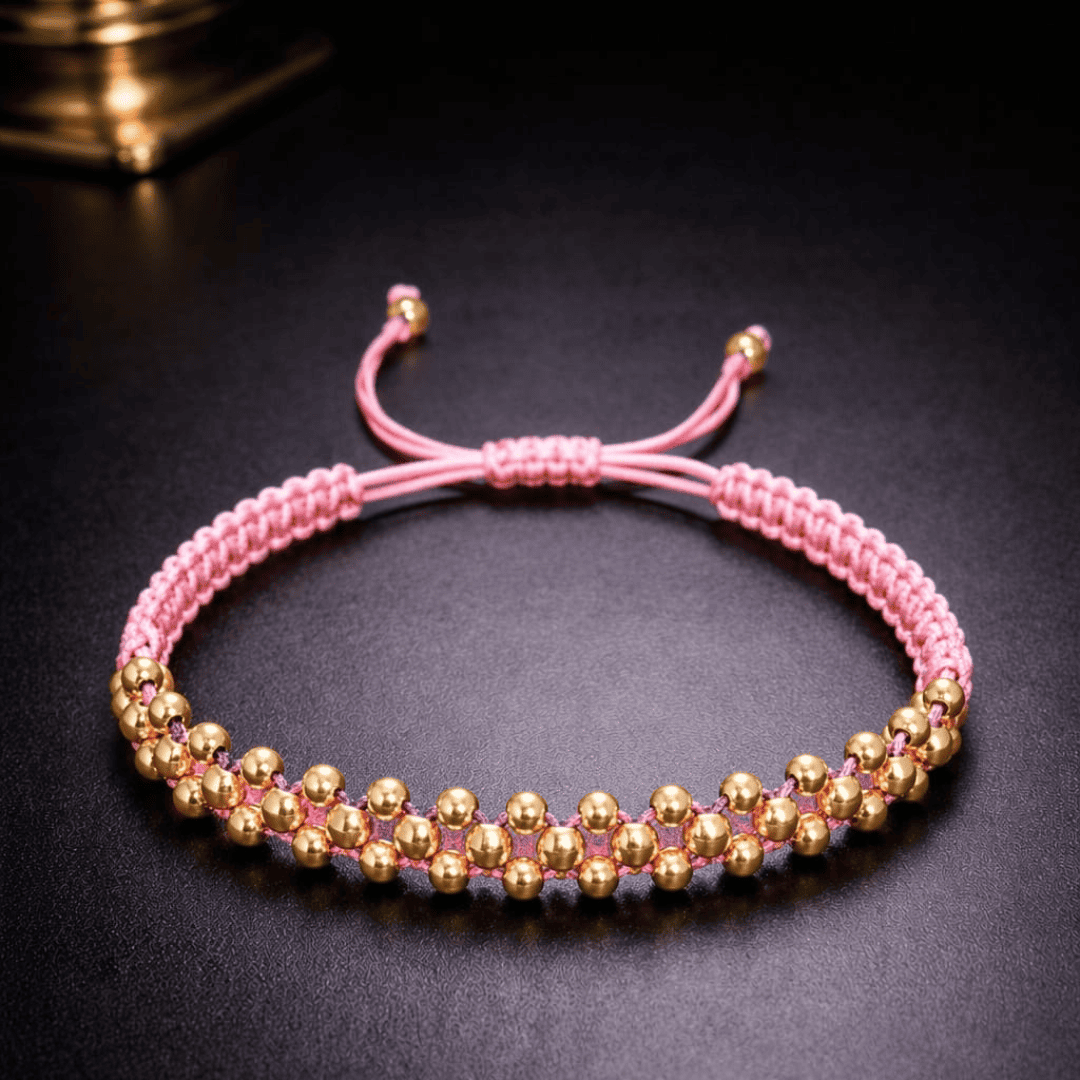 Azure Luxe - Pulsera Tejida